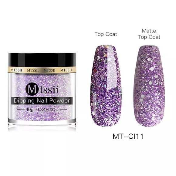 MTSSII Dip Nail Powder 9 Colors of Dipping Powder | No UV/LED Lamp Needed | NEW - Picture 10 of 13